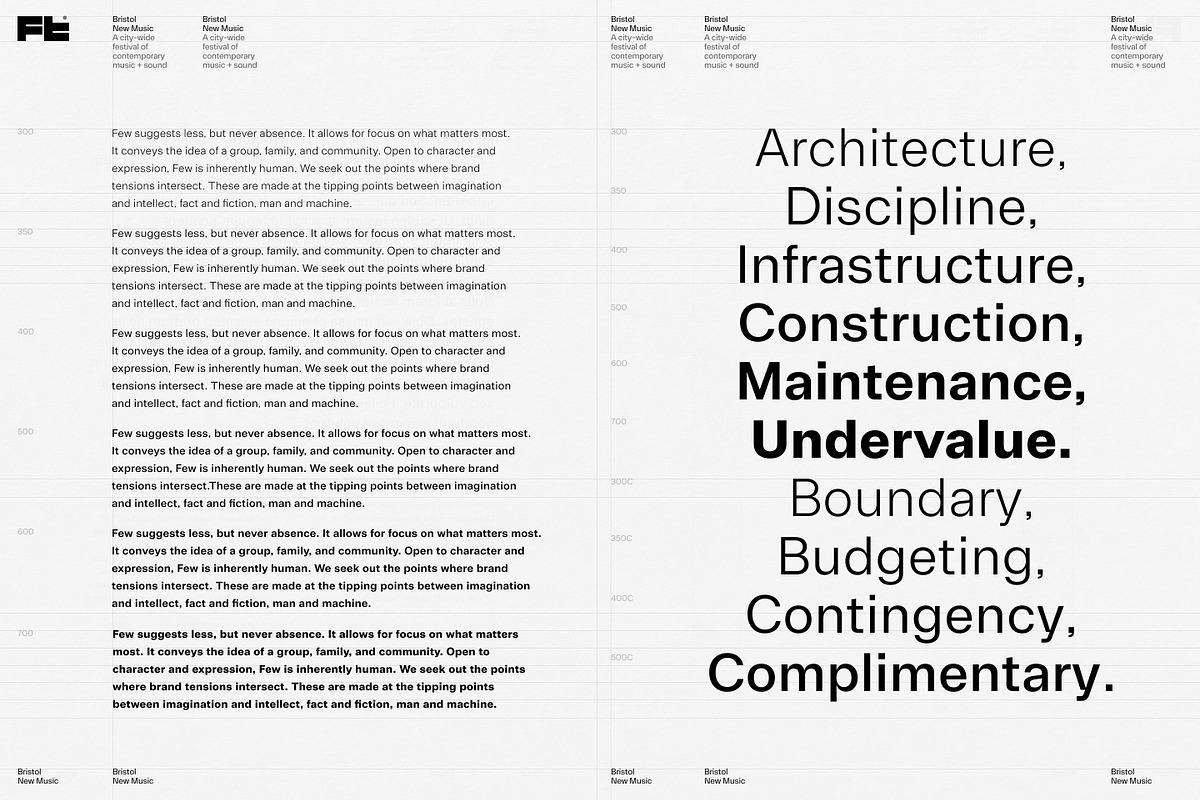 Arbeit Pro - Full Family, a Sans Serif Font by Studio Few (Photo 4 of 5)