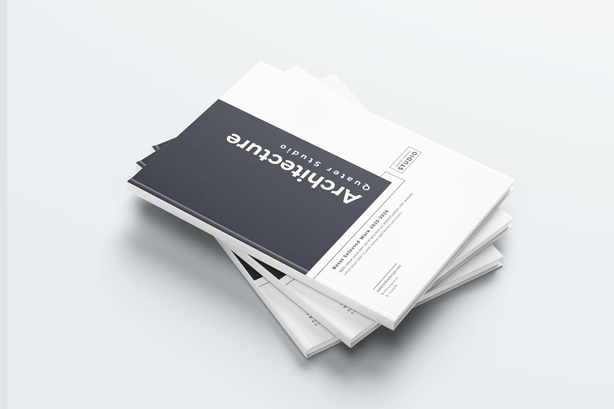QUATER | Architecture Portfolio, a Brochure Template by obayes (Photo 7 of 18)