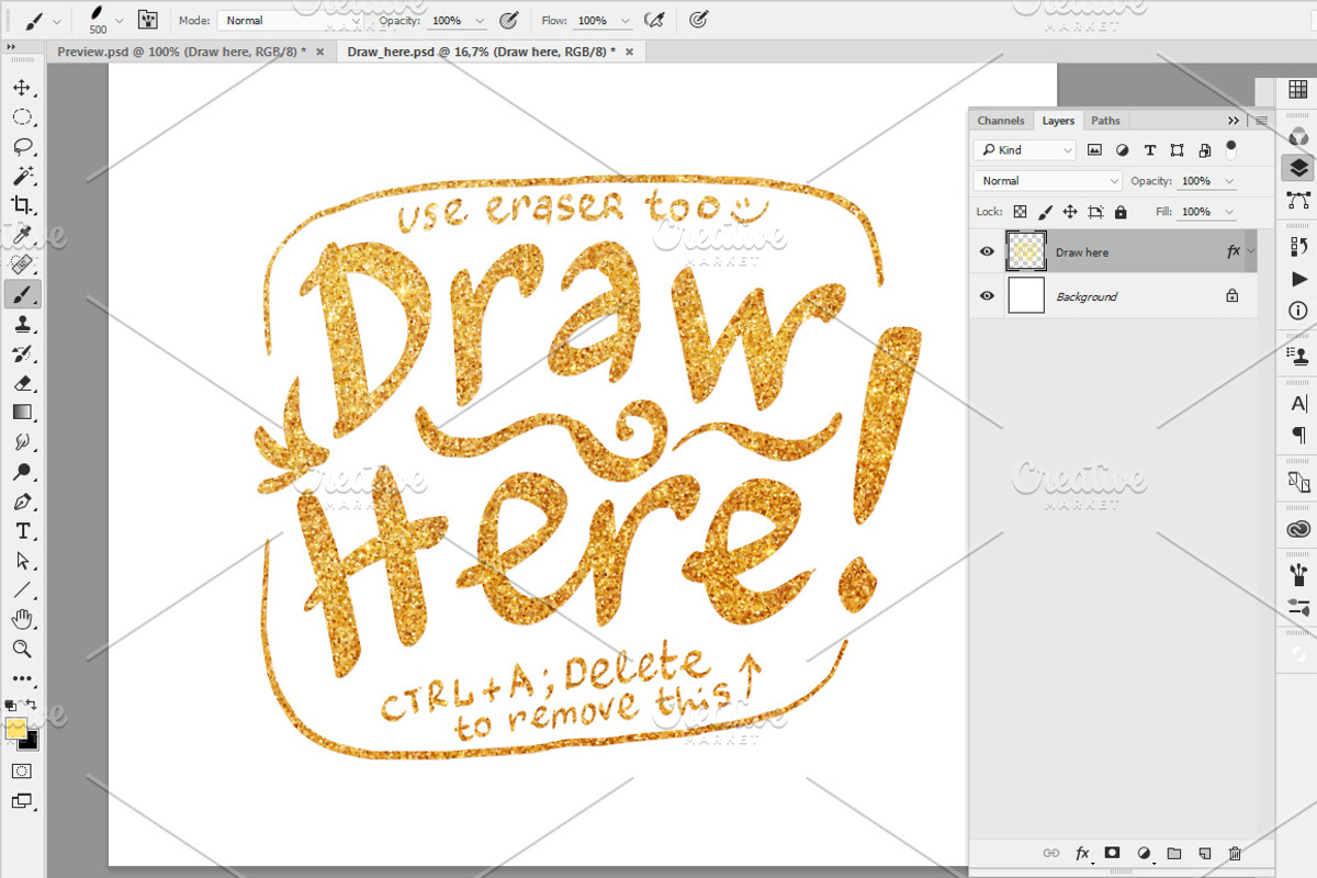 Make you own Christmas gold!, a Layer Style Add-On by Art of Sun (Photo 2 of 3)
