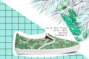 Palm Leaves | 12 Vector Patterns, a Pattern Graphic by Artem Vorotnikov (Thumbnail 2 of 6)