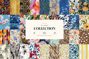 667 Seamless Patterns Mega Bundle