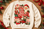 Girly Coquette Retro Christmas Png, an Object Graphic by Daisy Design (Thumbnail 3 of 3)