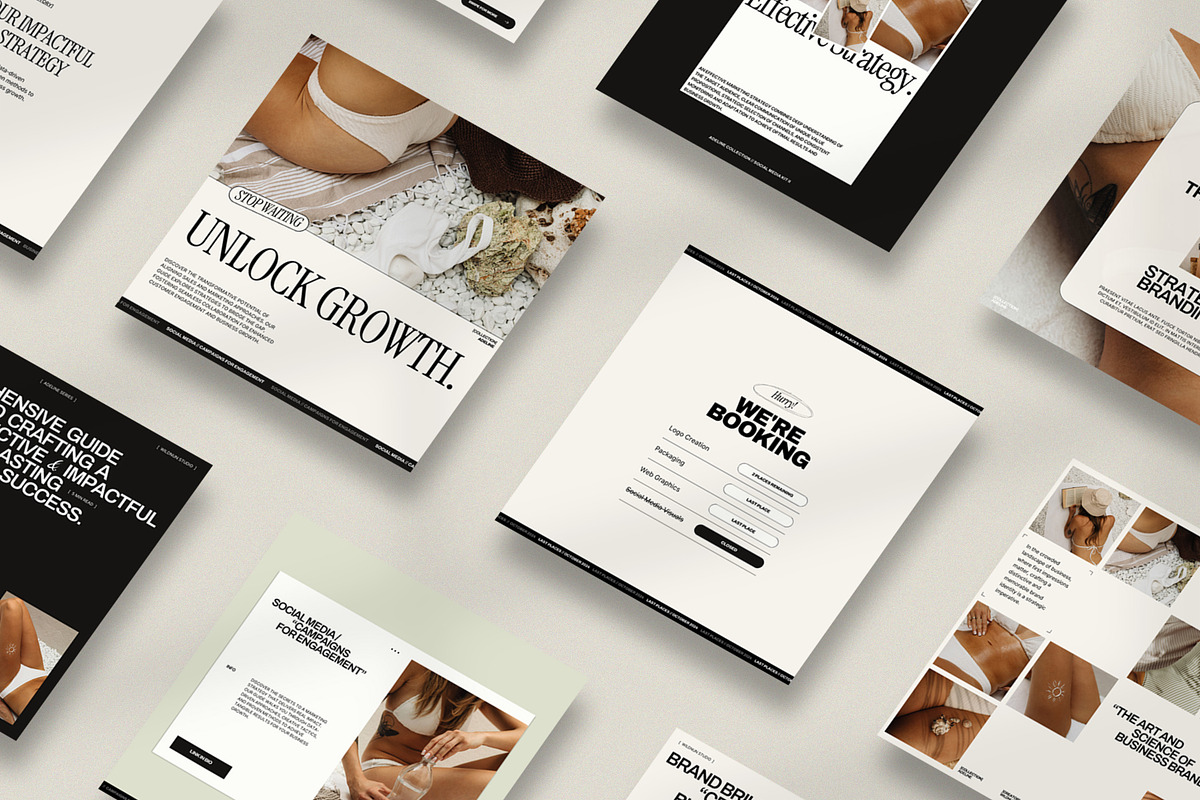 ADE / Social Media Kit (II), a Social Media Template by Wildnun Studio (Photo 2 of 23)