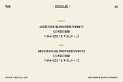 Douglas Vintage Display Font, a Sans Serif Font by bryrude (Thumbnail 4 of 5)