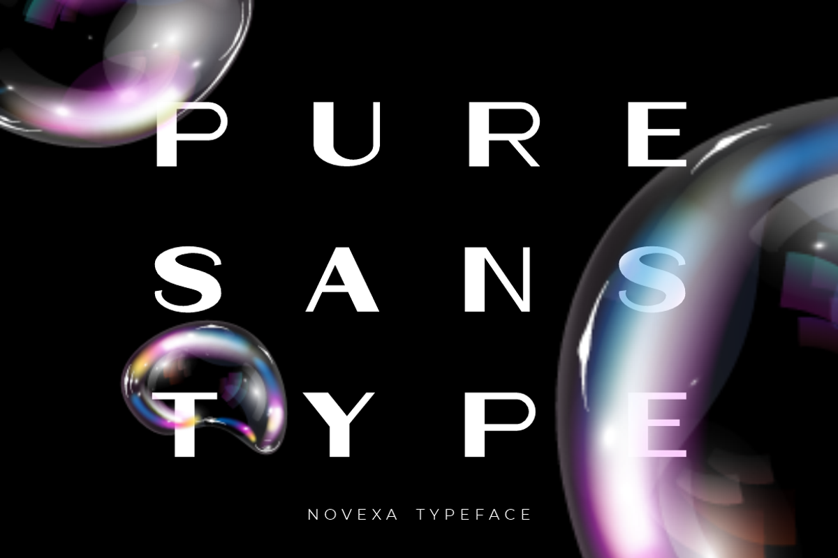Novexa Modern Sans Font, a Sans Serif Font by PutraCetol Studio (Photo 2 of 5)
