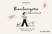 Boulangerie Colette and Friends, a Handwritten Font by Sofia Skoog (Thumbnail 1 of 14)