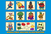 SP MINAMI FONT BUNDLE ILUSTRATIONS, a Sans Serif Font by Sup.Port Studio (Thumbnail 9 of 11)