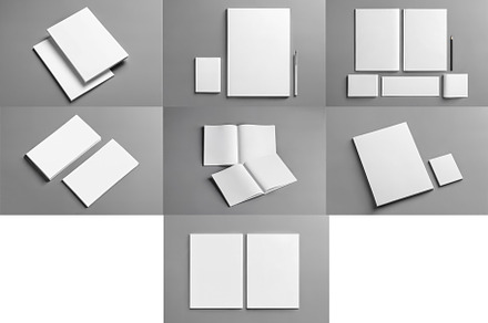 set of blank business documents, a Business Photo by itakdalee