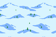 Winter Seamless Pattern Illustration, a Pattern Graphic by graphicook (Thumbnail 3 of 3)
