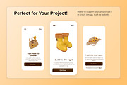 Spring Nature 3D Icon Pack, a Seasonal Illustration by twinstd (Thumbnail 4 of 6)