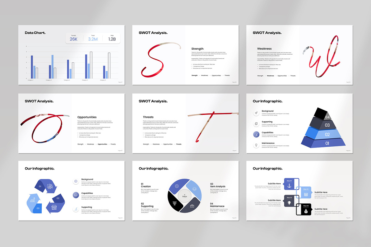 Business Pitch Deck Presentation, a Presentation Template by creathrivestudio (Photo 12 of 13)