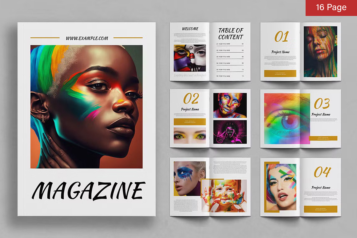 Magazine Bundle, a Magazine Template by ContestDesign (Photo 15 of 84)