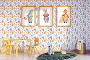 Nursery frame and wall mockup bundle, a Print Template by MockupMarket (Thumbnail 9 of 14)