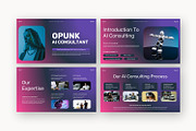 Opunk : AI Consultant Powerpoint, a Presentation Template by Punkl Camp (Thumbnail 2 of 16)