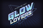 80s Retro Nostalgia Text Effects, a Layer Style Add-On by Andrew Skoch Design (Thumbnail 8 of 14)