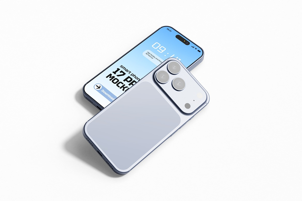 iPhone 17 Pro Mockup, an iPhone Mockup by Graphic Deal (Photo 6 of 6)