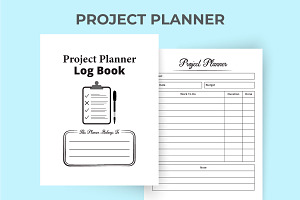 Project Planner Logbook KDP Interior