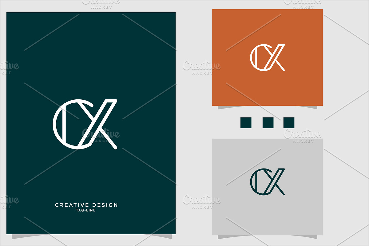 Alphabet Letters Icon Logo CX or XC, a Graphic by art_creater (Photo 1 of 2)