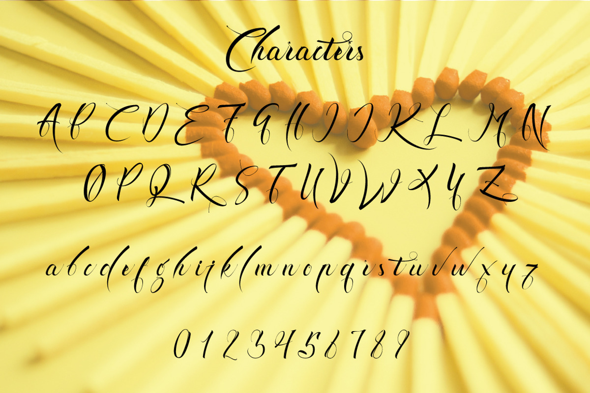 Exquisite Typeface preview 5