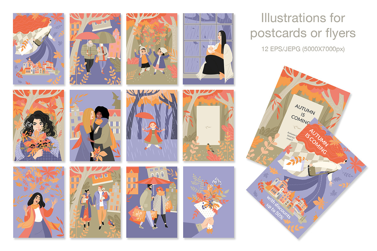 Autumn collection, a Person Illustration by Masha Naidzionysheva (Photo 5 of 6)