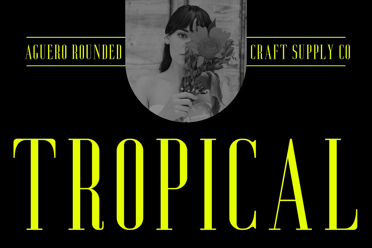 Aguero Serif Rounded, a Serif Font by Craft Supply Co. (Photo 4 of 8)