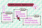 Gilway Paradox, a Sans Serif Font by Art Grootfontein (Thumbnail 14 of 15)