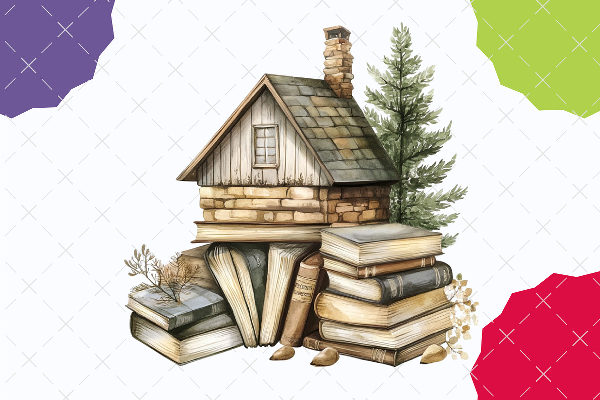Farmhouse Hanukkah, Rustic Chanukah, an Illustration by designcity5 (Photo 5 of 5)