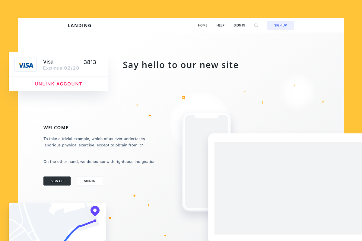 Landing Page Builder UI, an UI Kit Template by EpicShop (Photo 3 of 5)