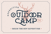Moanster Vintage Stamp, a Serif Font by Creatype Studio (Thumbnail 4 of 9)