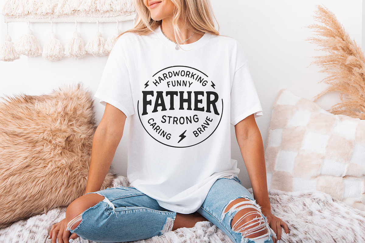 Fathers Day PNG, Best Dad Ever, an Illustration by SharpMarketplace (Photo 2 of 9)