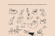 Dog illustration bundle, an Animal Illustration by happpydesign (Thumbnail 9 of 18)