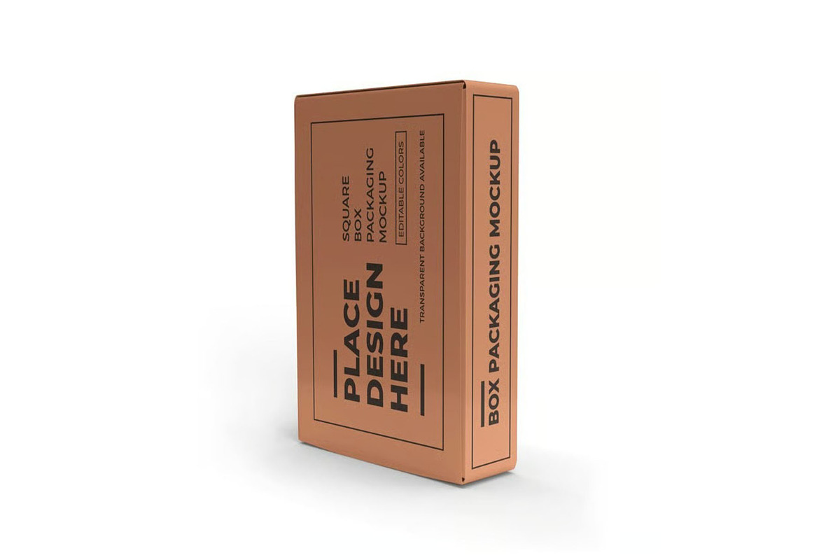 Rectangular Box Packaging Mockup