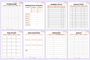 2025 Wedding Planner Canva Template, a Stationery Template by Mustafiz (Thumbnail 4 of 6)