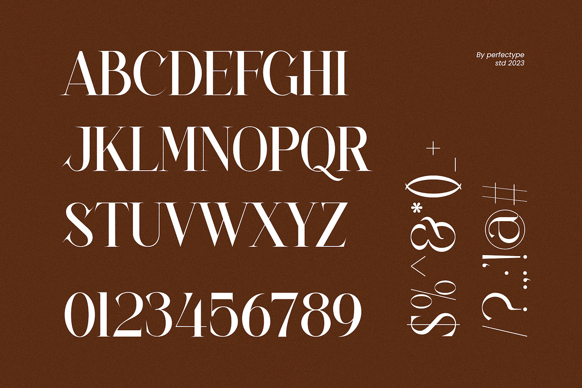 Hunter Elegant Serif Font Typeface, a Serif Font by Perfectype (Photo 7 of 7)