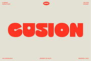 403 Cusion, a Sans Serif Font by 403 Type Foundry (Thumbnail 1 of 16)