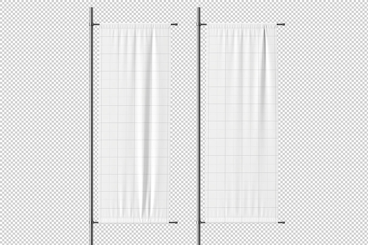 Vertical Banner Mockup, an Advertising Mockup by zpackcreative (Photo 4 of 5)