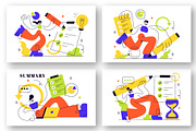 6 Summary Vector Illustration, a Technology Illustration by denayunebgt (Thumbnail 2 of 3)