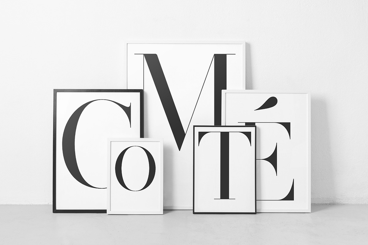 Comte Typeface preview 6