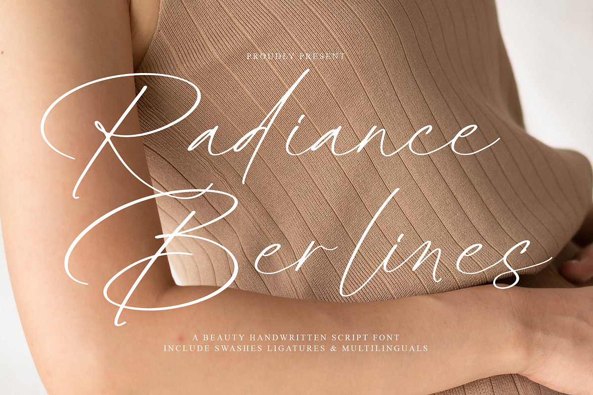 Radiance Berlines, a Script Font by operatype.co (Photo 1 of 15)