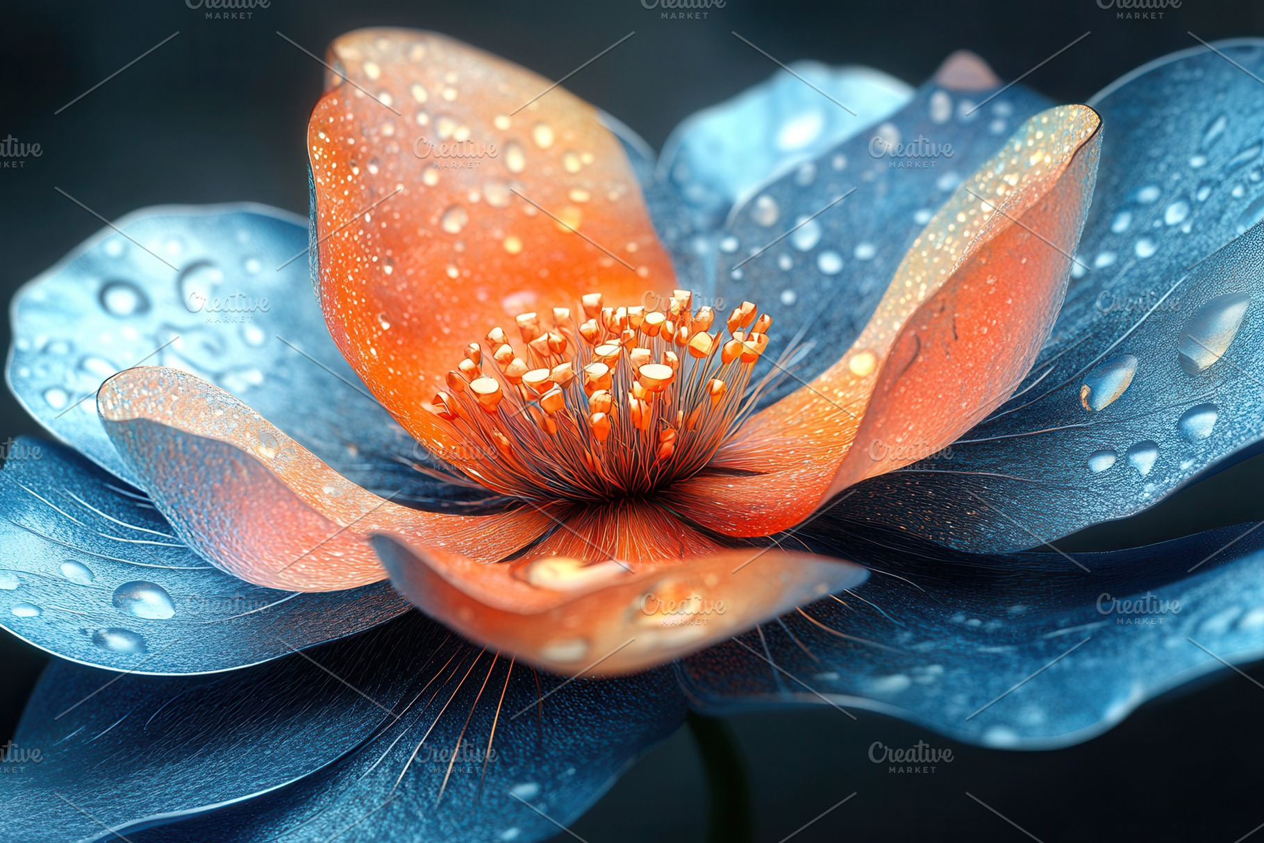 Colors of nature showcase a vibrant, a Photo by Tanuart