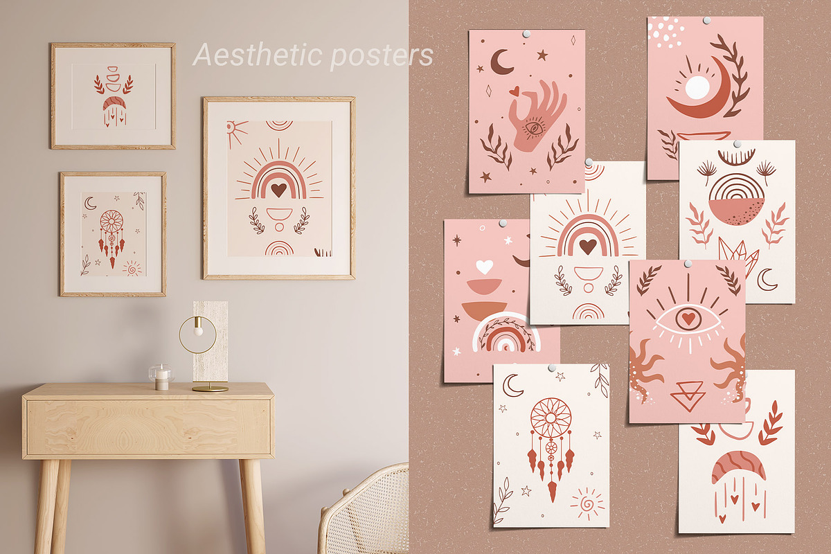 AESTHETIC MAGIC BUNDLE, a Decorative Illustration by roskque (Photo 31 of 69)