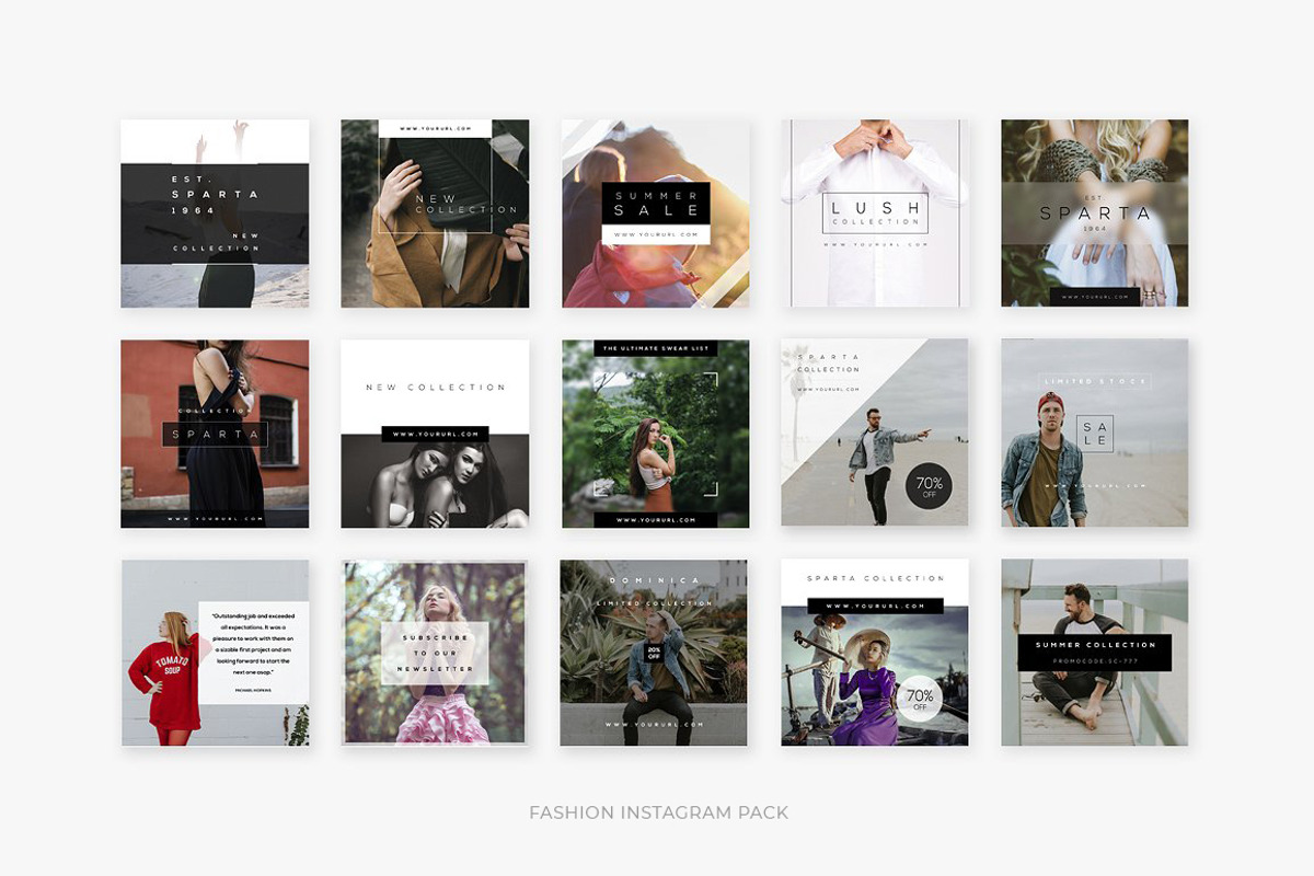 Clean Instagram Bundle, a Social Media Template by Swiss_cube (Photo 16 of 16)