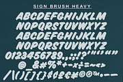 Sign Brush Heavy | Display Type, a Script Font by StudioWorks (Thumbnail 2 of 8)