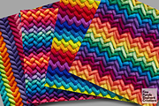 Rainbow Knit Fabric Texture Pattern, a Texture Graphic by Fine Purple Elephant (Thumbnail 2 of 5)