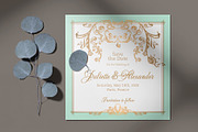 Baroque Wedding Stationery Suite, an Invitation Template by ilustrinna (Thumbnail 5 of 14)