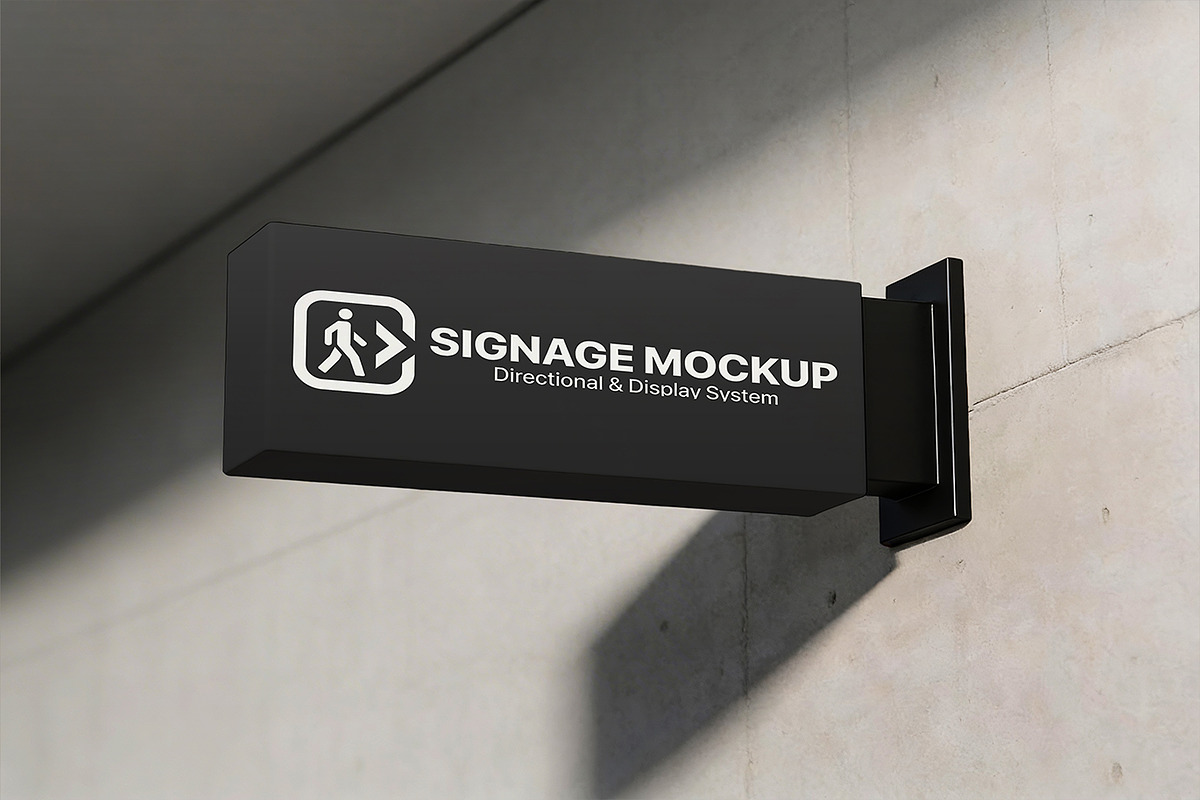 Signage Mockup, a Product Mockup by Pitchlook.Studio (Photo 3 of 4)