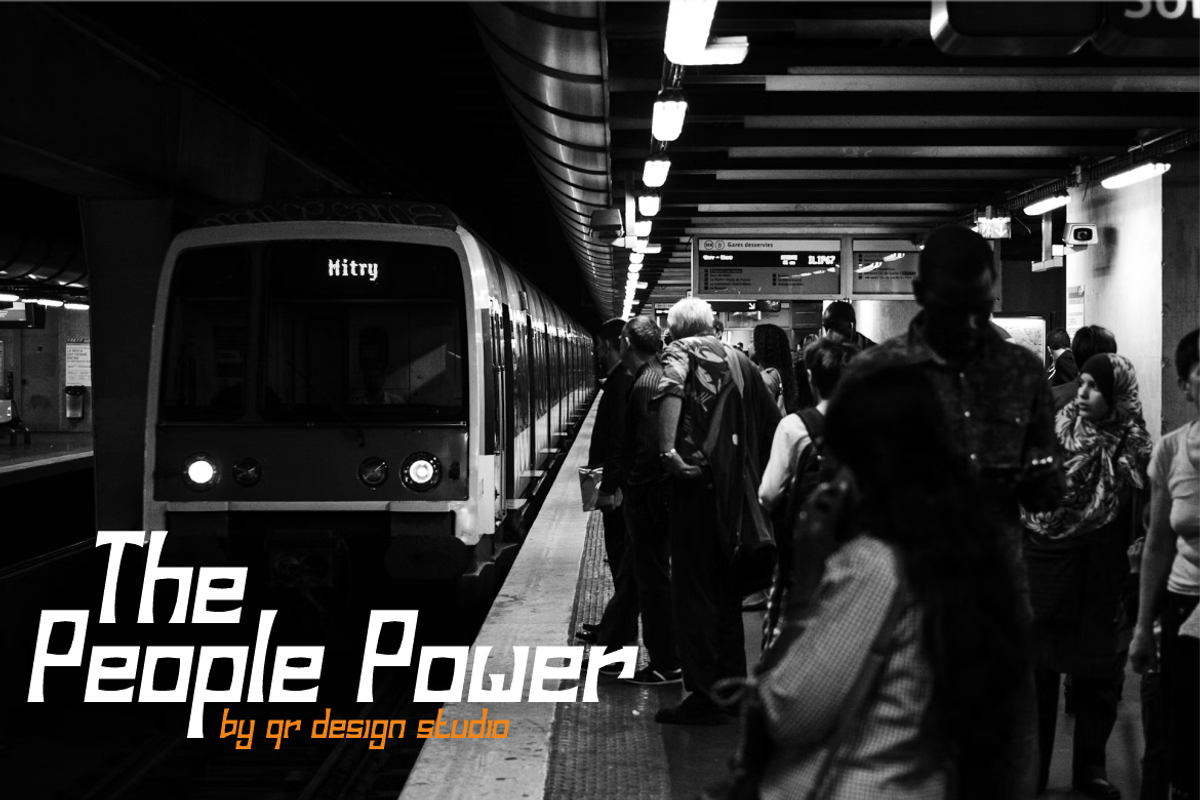 Thunder Legens - Sport Font, a Sans Serif Font by QR Design Studio (Photo 5 of 8)