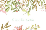Soft flowers graphic collection, a Decorative Illustration by Yelloo Fish (Thumbnail 9 of 16)