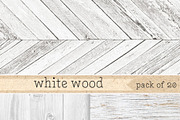 White Wood Digital Paper, a Graphic by ZephyrDigital (Thumbnail 2 of 2)