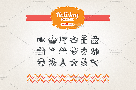 Hand Drawn Holiday Icons